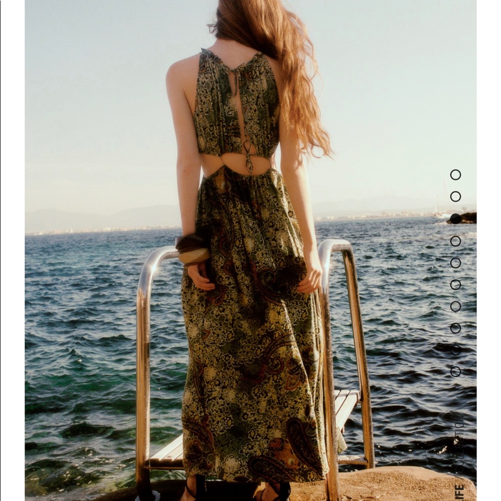 Zara maxi dress